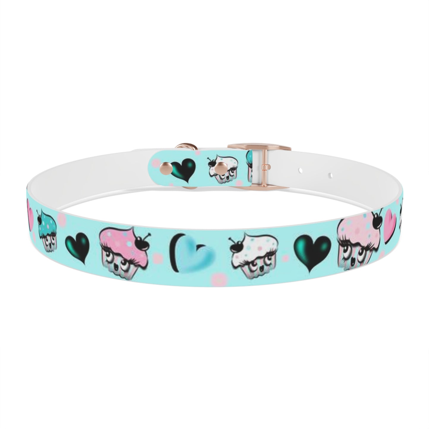 Cupcakes on Mint • Pet Collar