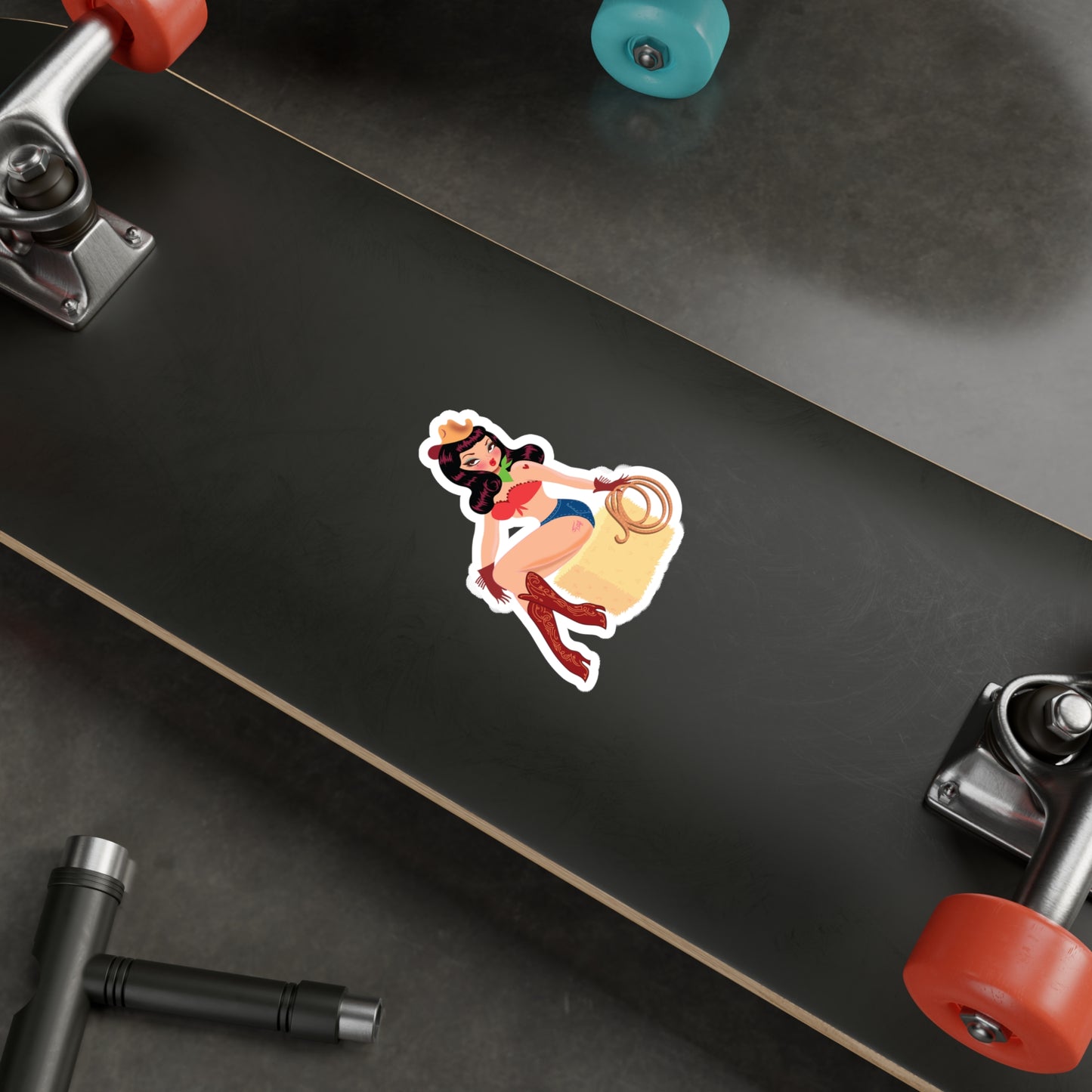 Cowgirl • Kiss-Cut Vinyl Decal