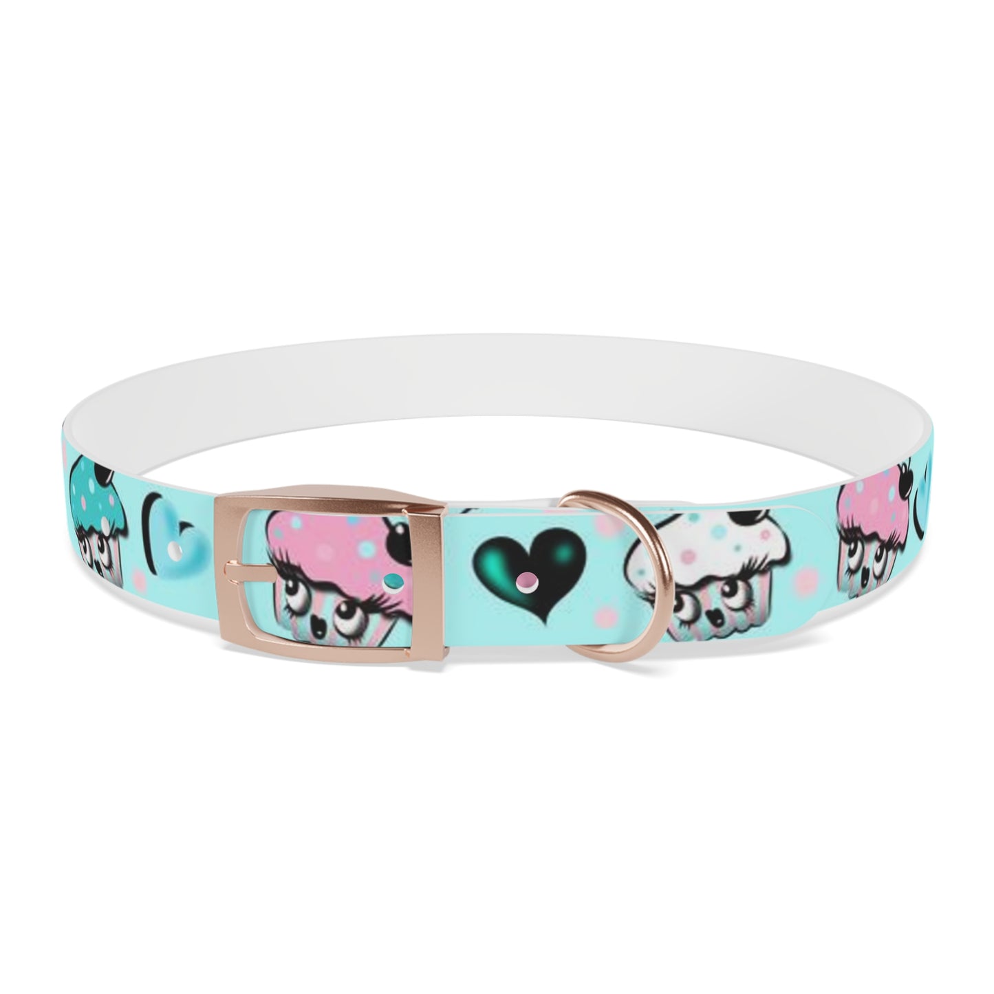 Cupcakes on Mint • Pet Collar