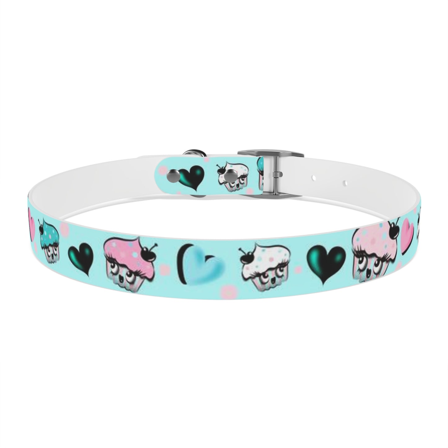 Cupcakes on Mint • Pet Collar