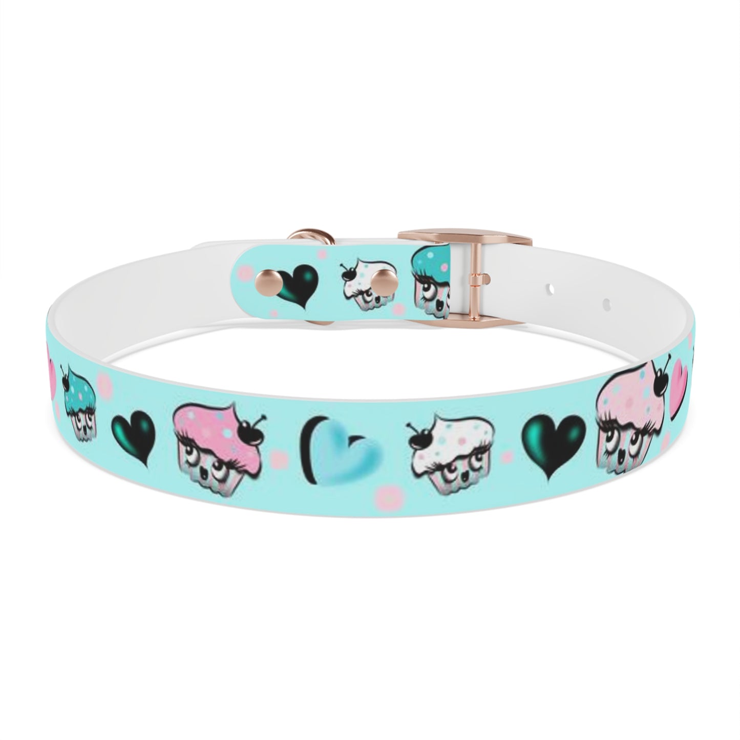 Cupcakes on Mint • Pet Collar