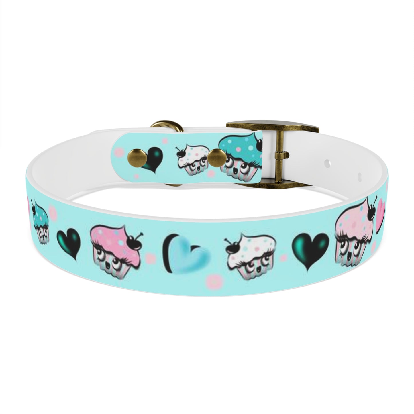 Cupcakes on Mint • Pet Collar