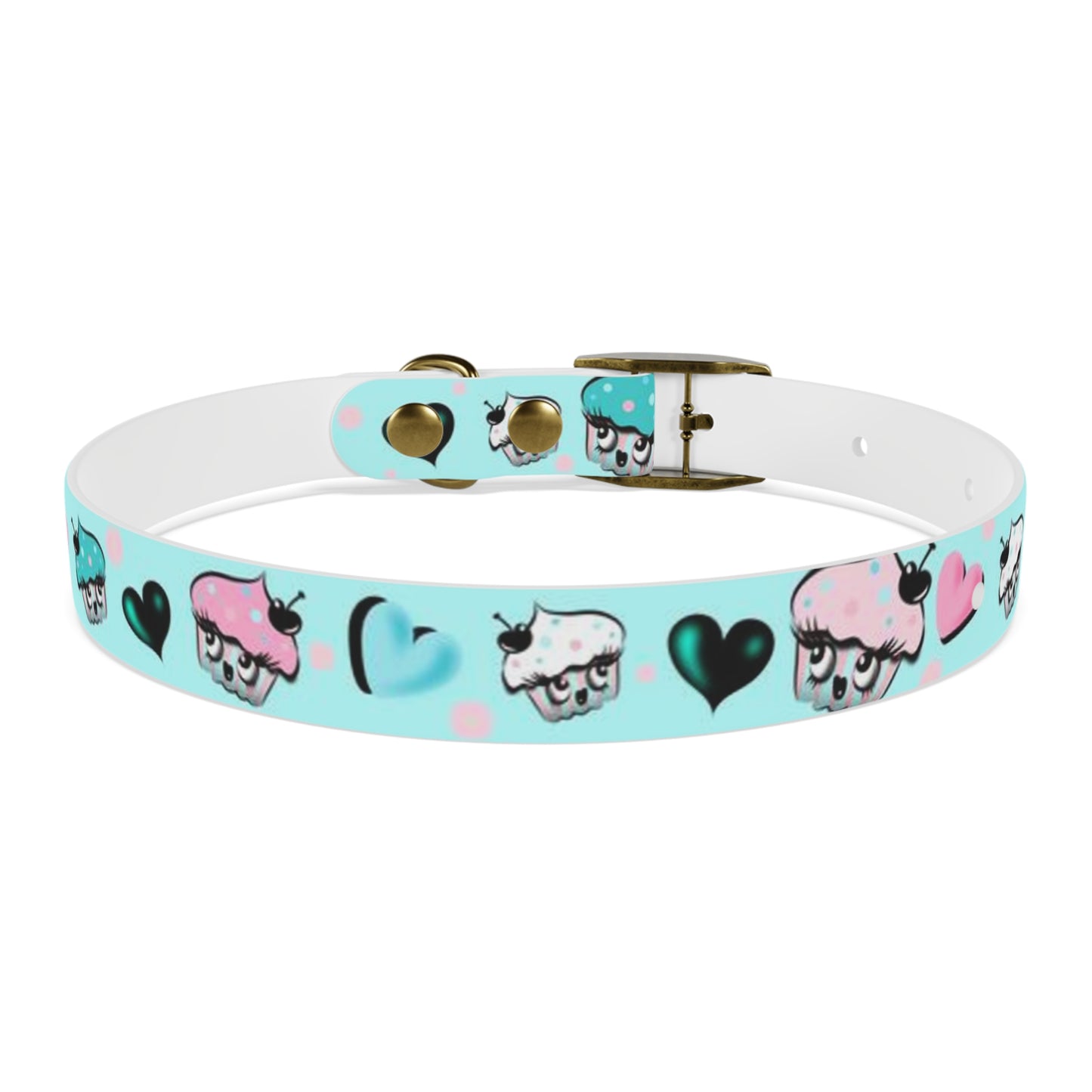 Cupcakes on Mint • Pet Collar