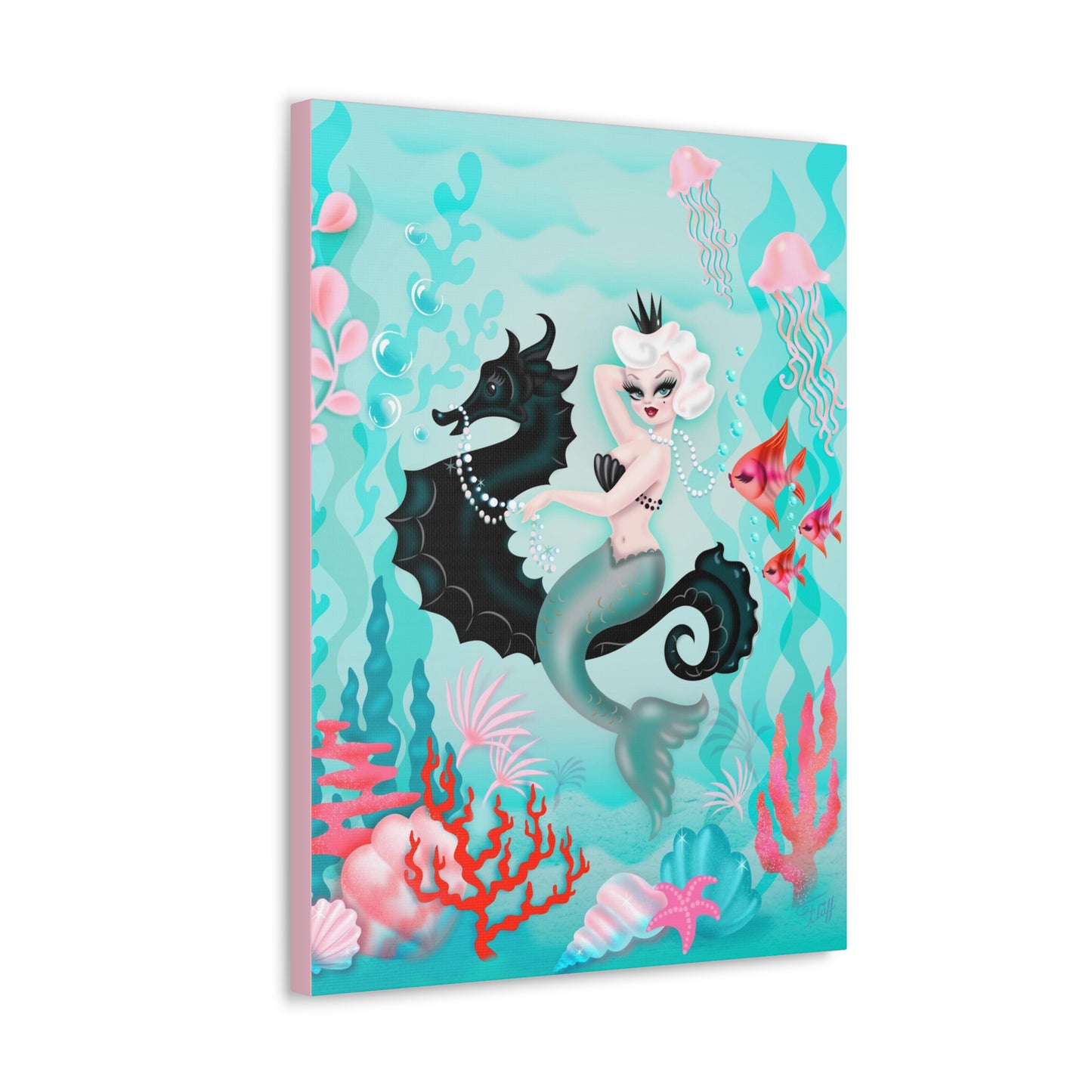 Perlette Mermaid • Canvas Gallery Wrap