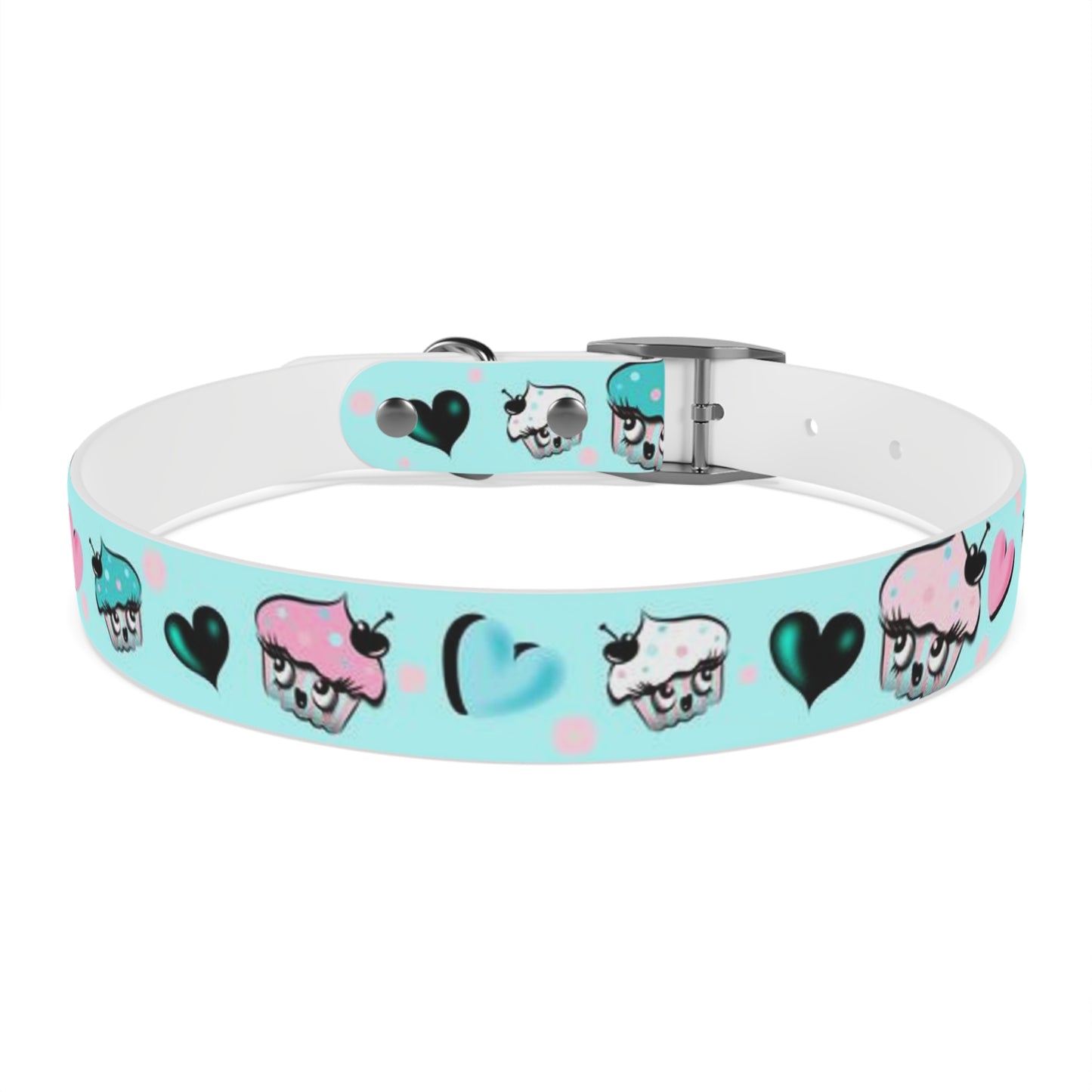 Cupcakes on Mint • Pet Collar