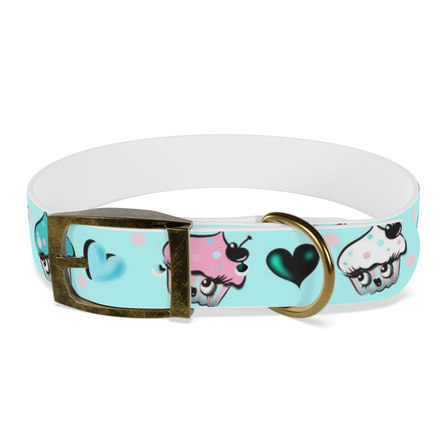 Cupcakes on Mint • Pet Collar