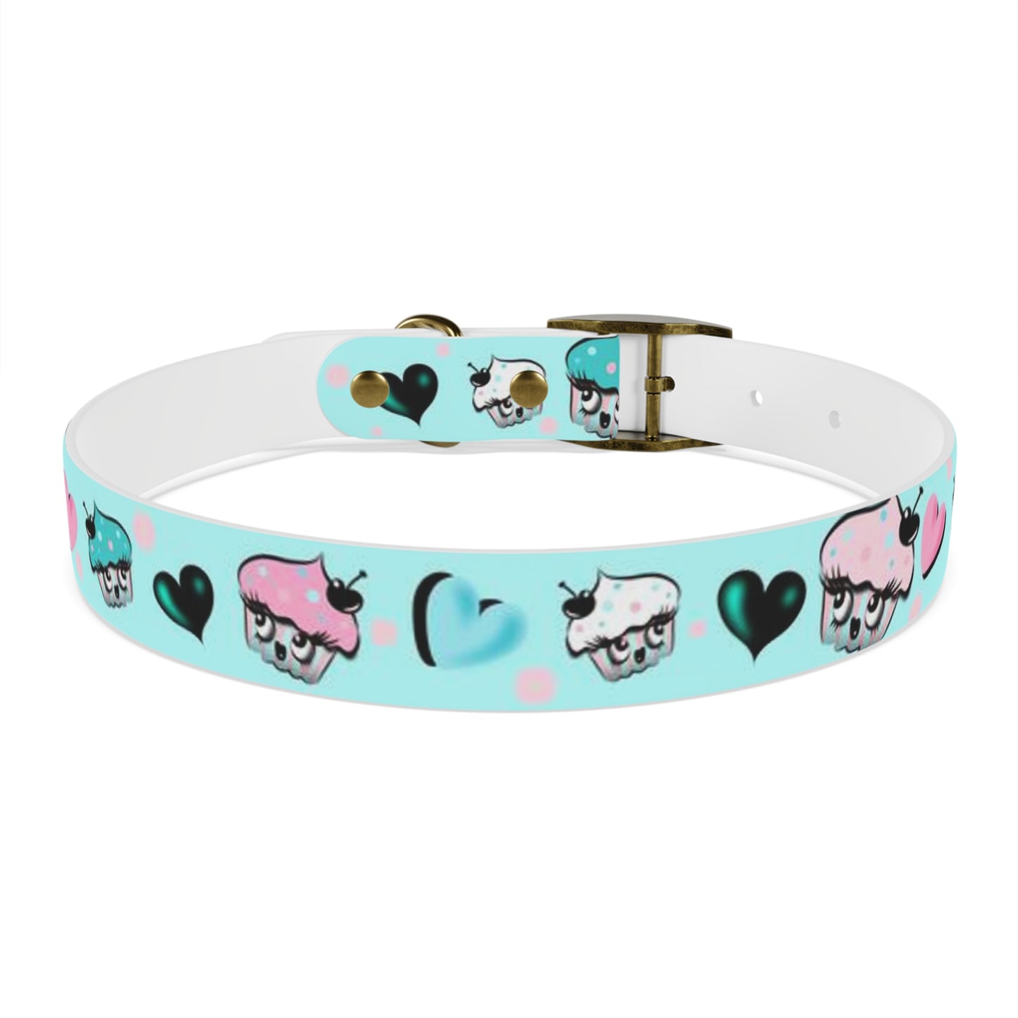 Cupcakes on Mint • Pet Collar