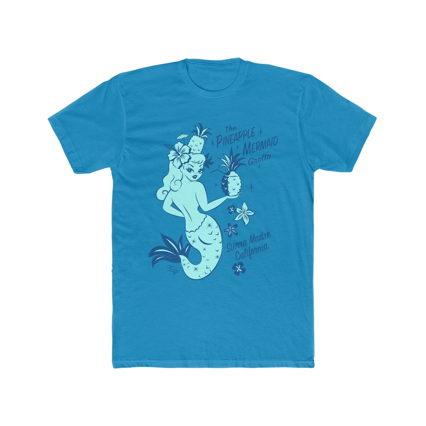 Piña Aloha • Men's Cotton Crew Tee