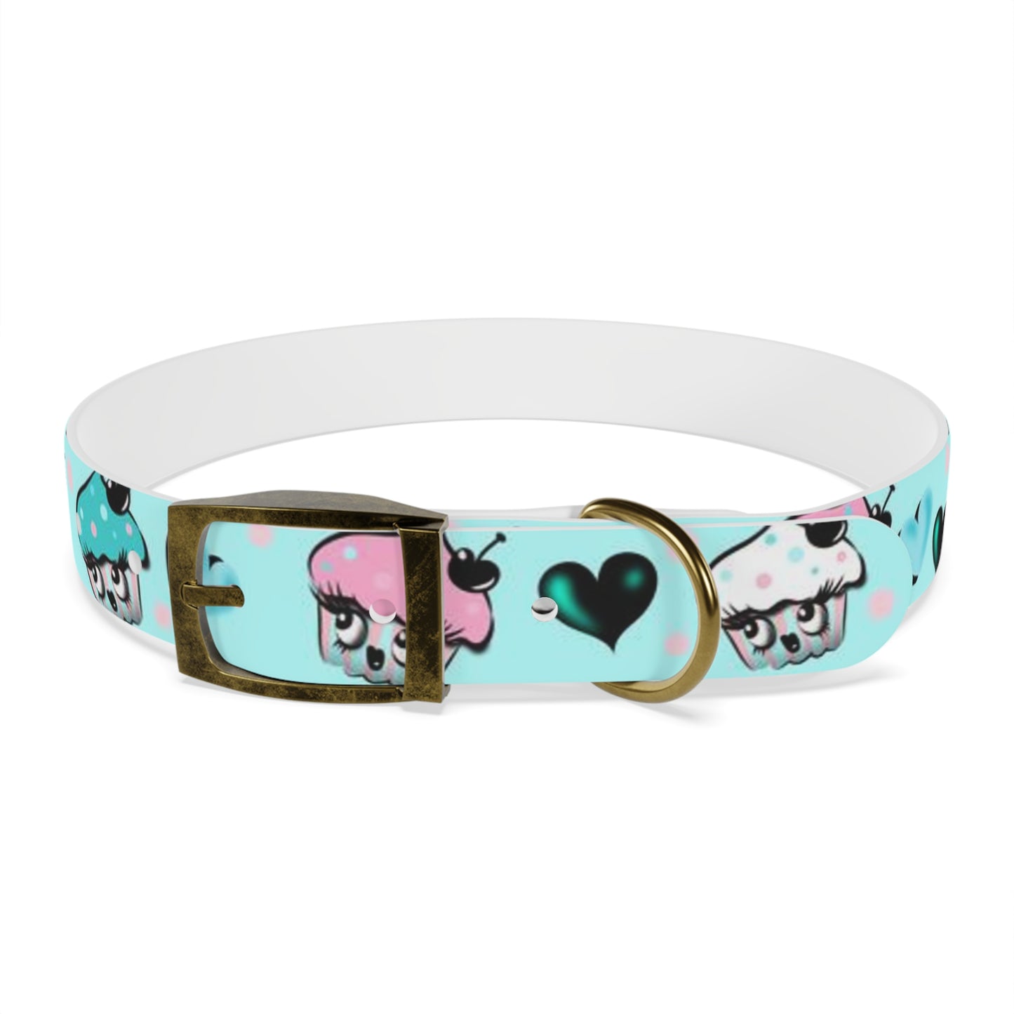 Cupcakes on Mint • Pet Collar