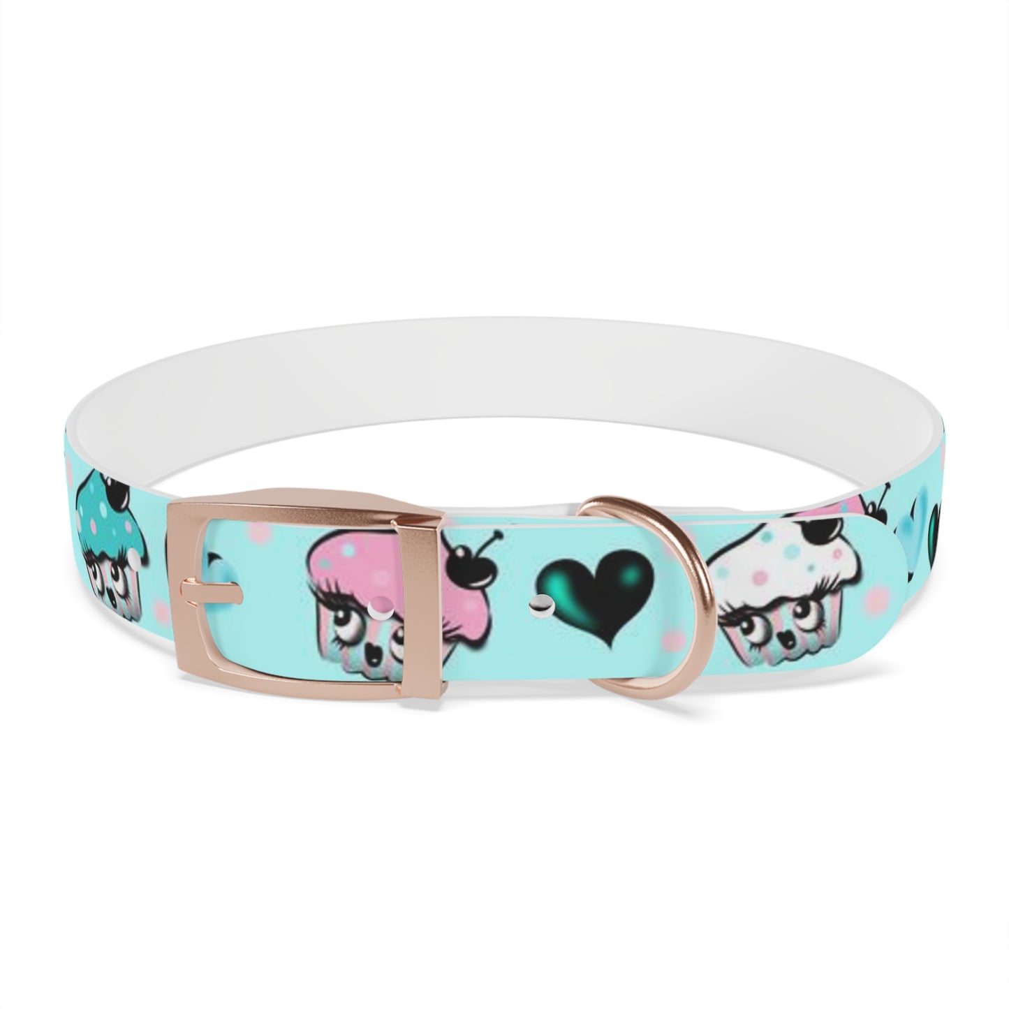 Cupcakes on Mint • Pet Collar