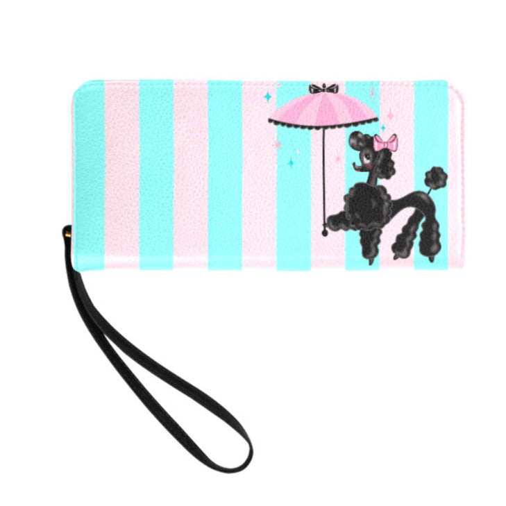 Pixie Poodle with Parasol • Clutch Wallet