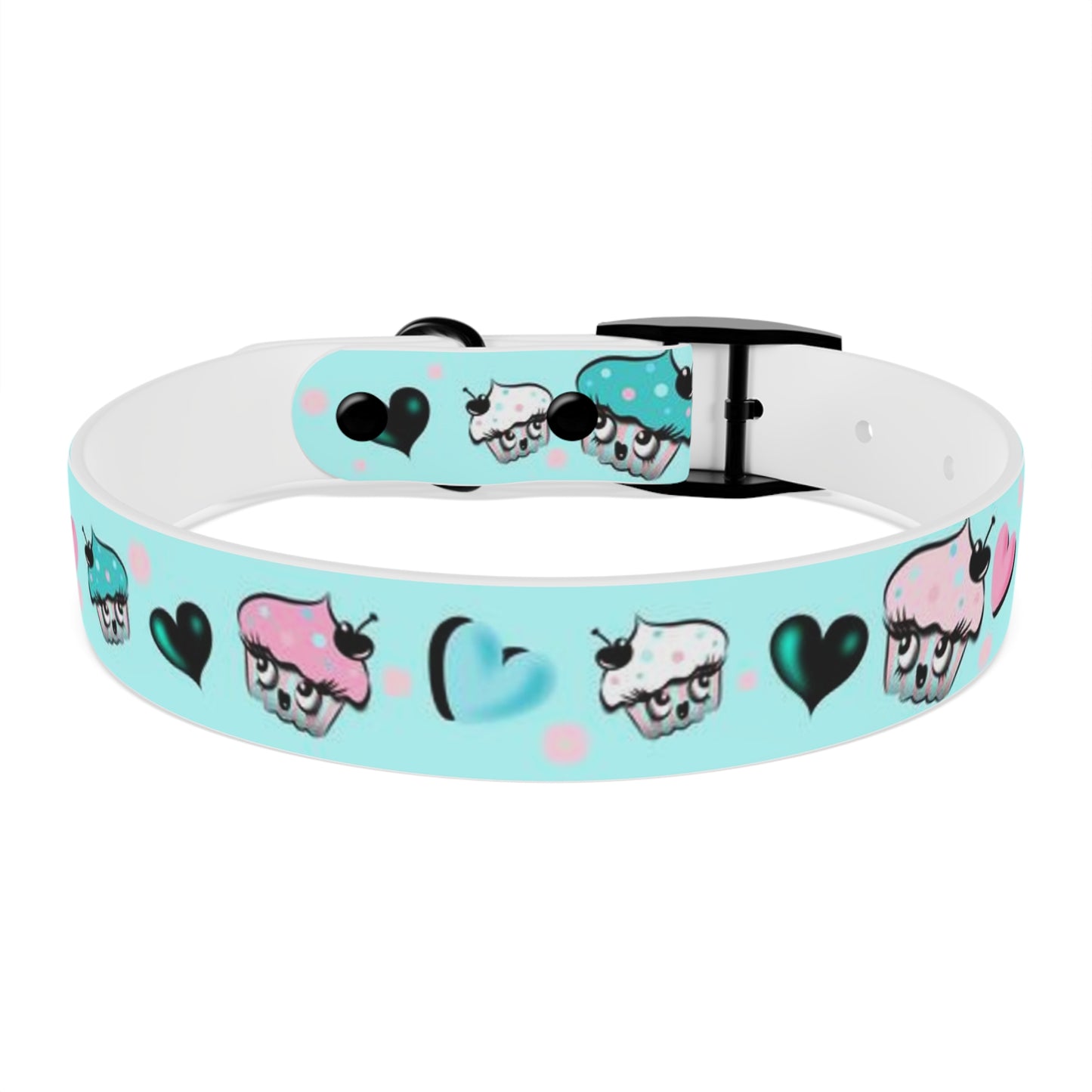 Cupcakes on Mint • Pet Collar