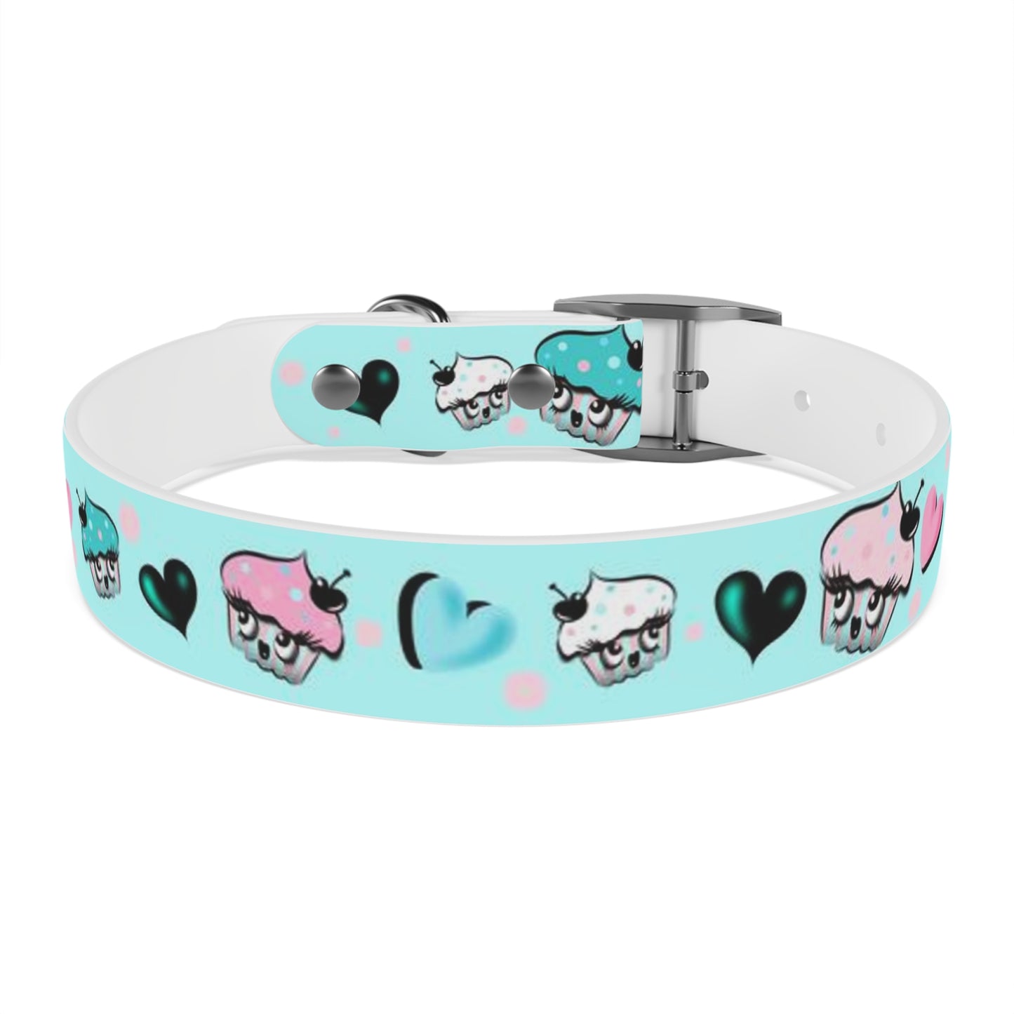 Cupcakes on Mint • Pet Collar