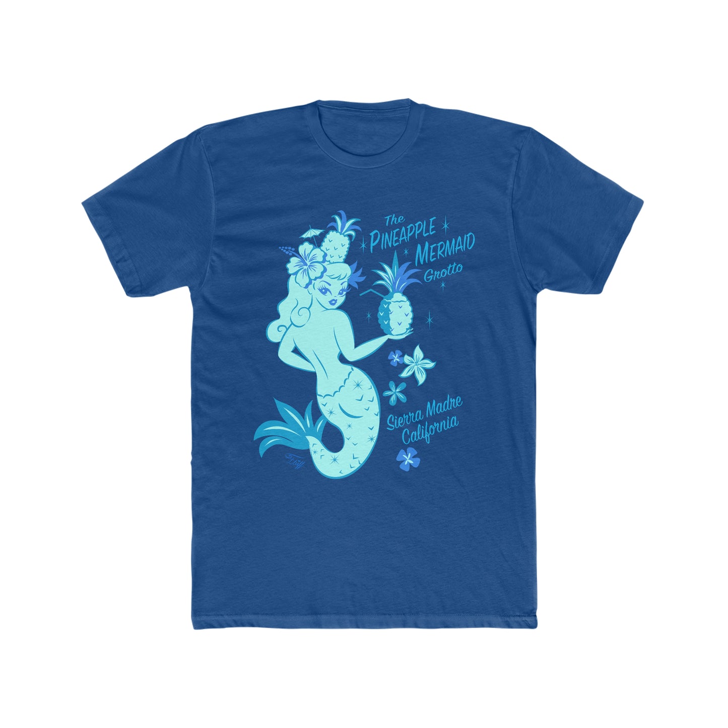 Piña Aloha • Men's Cotton Crew Tee