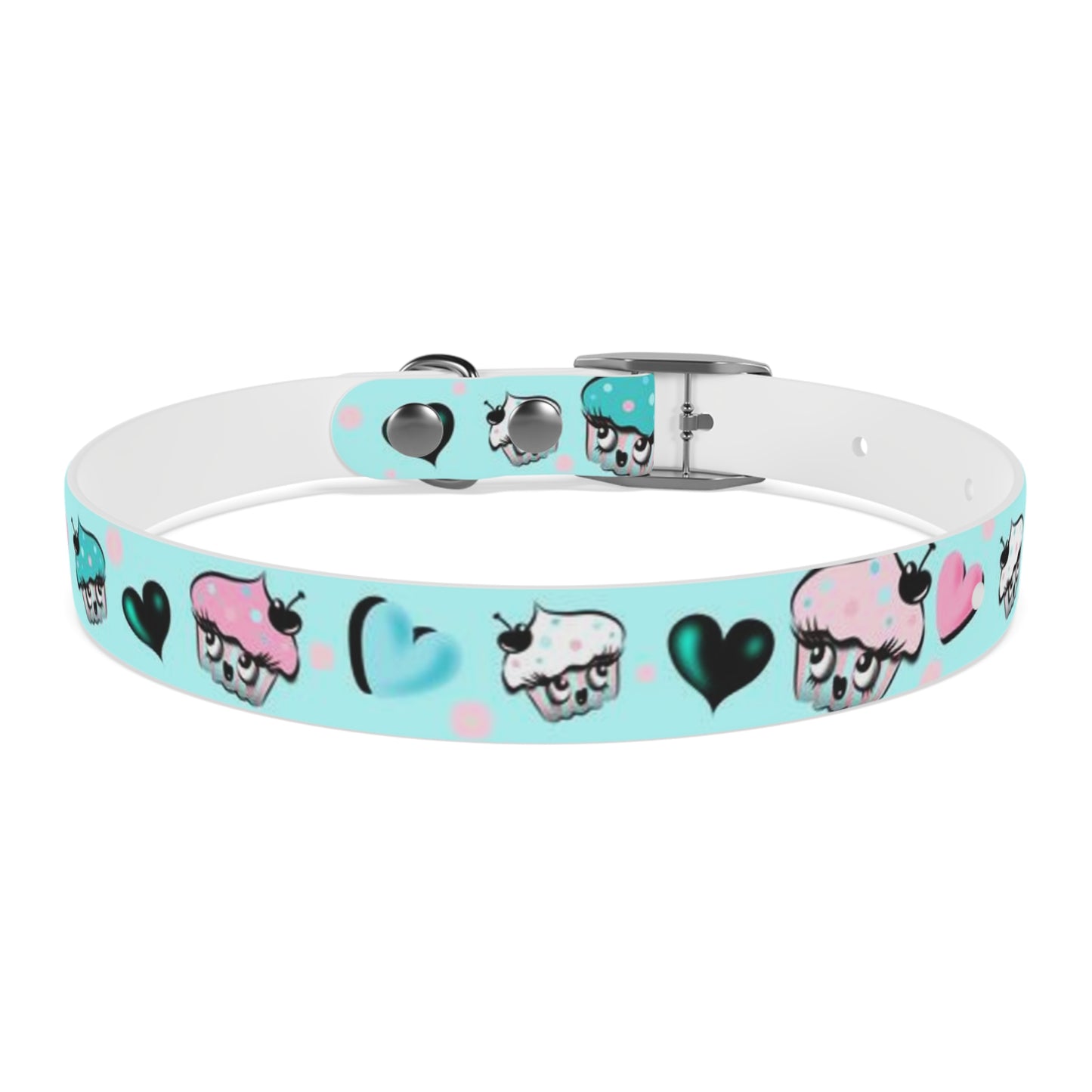 Cupcakes on Mint • Pet Collar