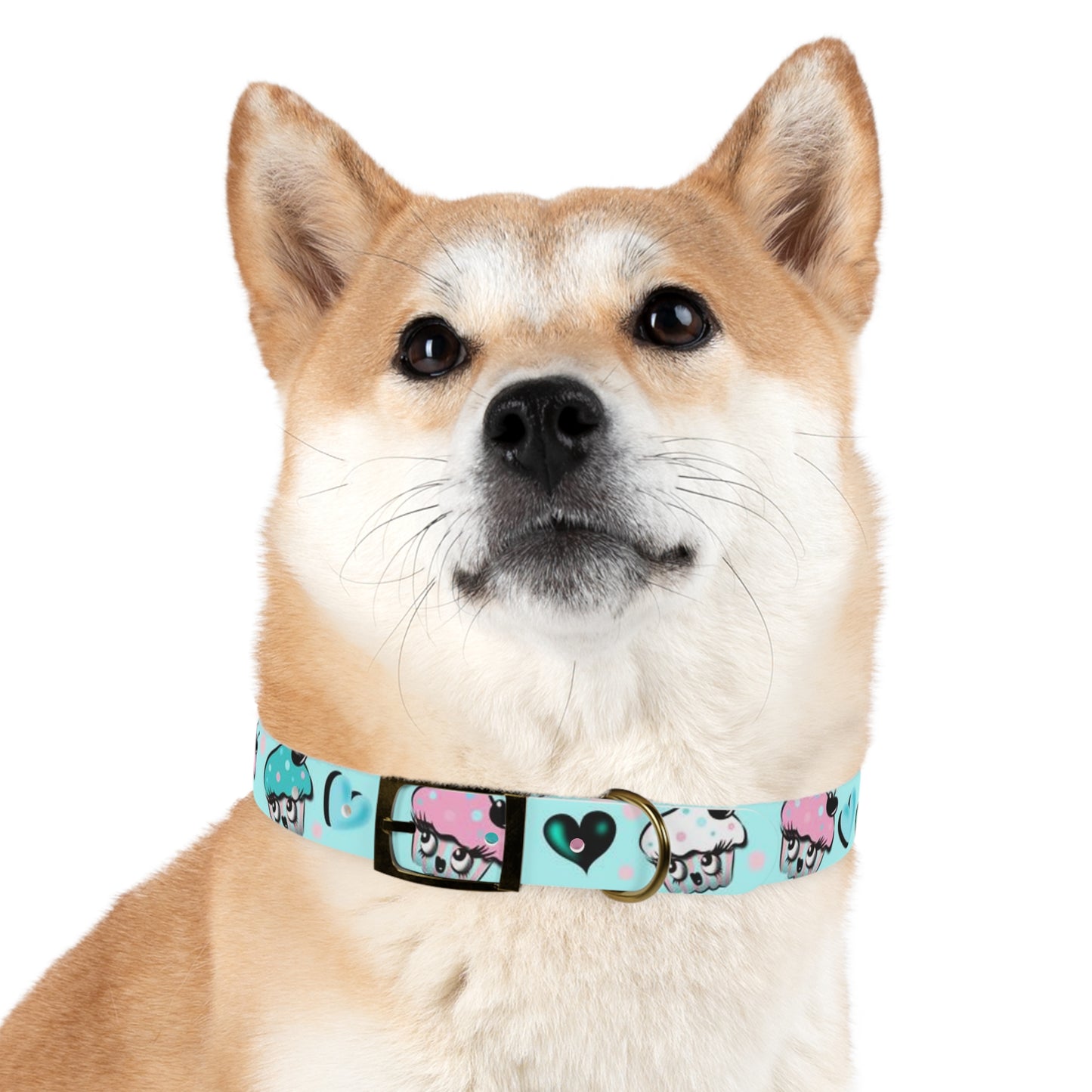 Cupcakes on Mint • Pet Collar
