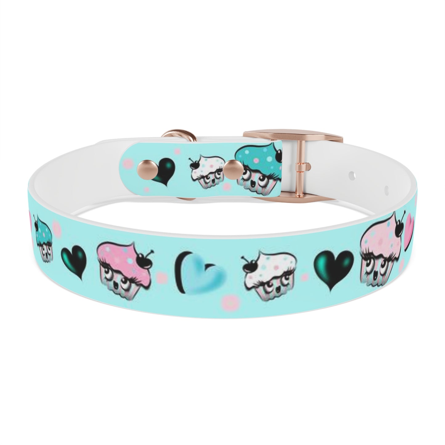 Cupcakes on Mint • Pet Collar