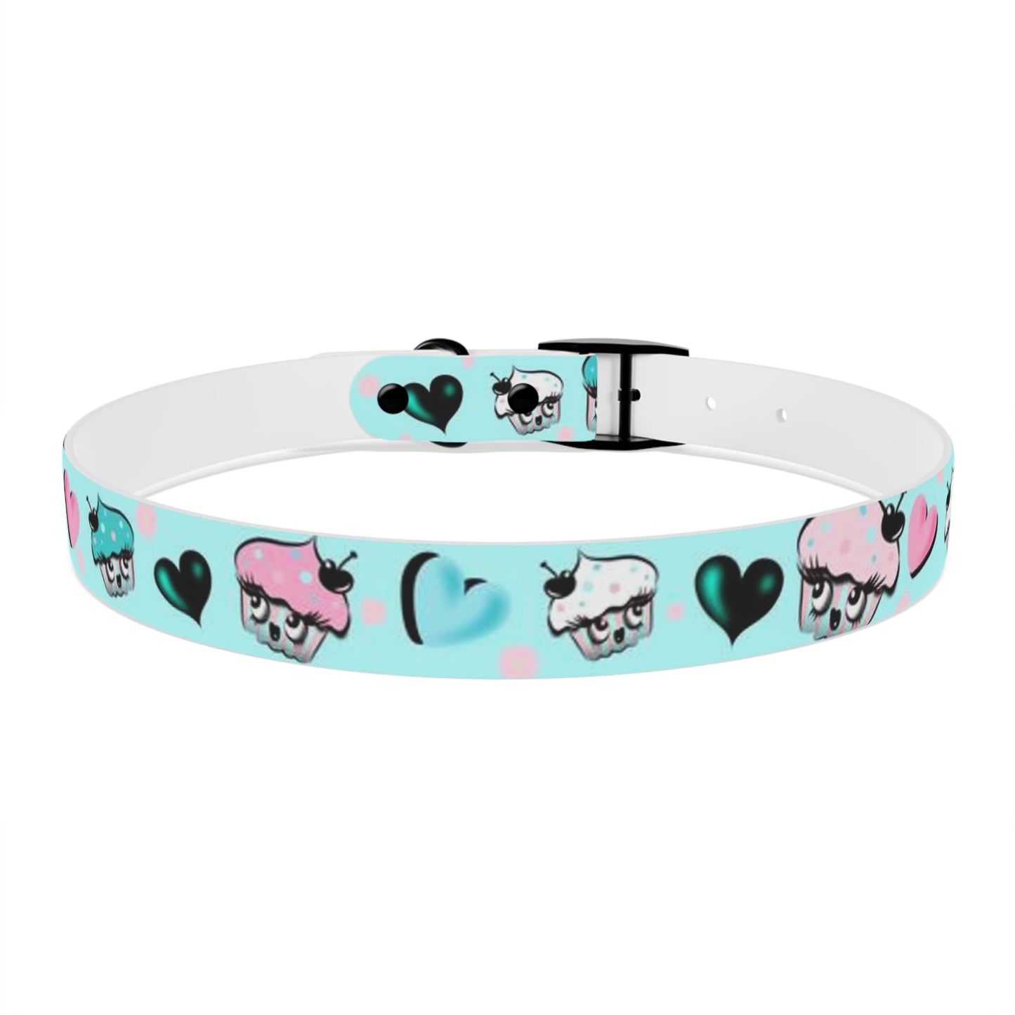 Cupcakes on Mint • Pet Collar