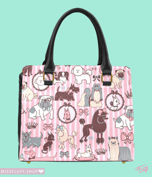 Doggy Boudoir Pink • Handbag