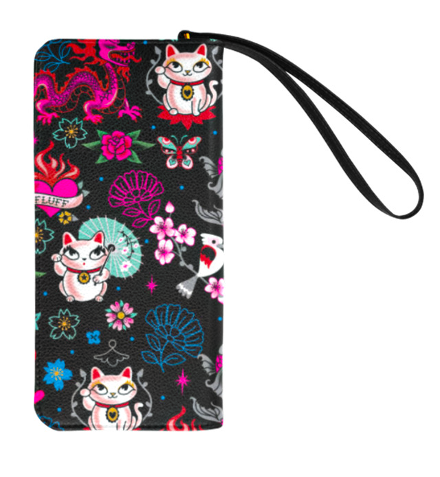 Lucky Kitty • Clutch Wallet
