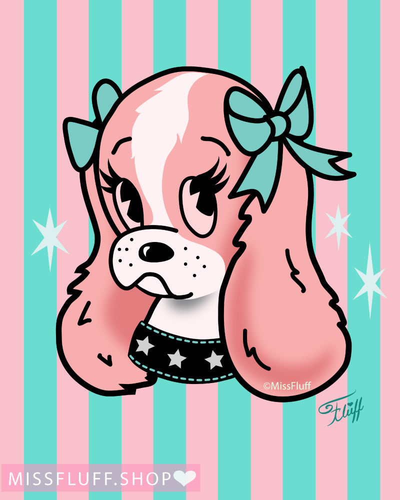 Sweetie Spaniel • Art Print