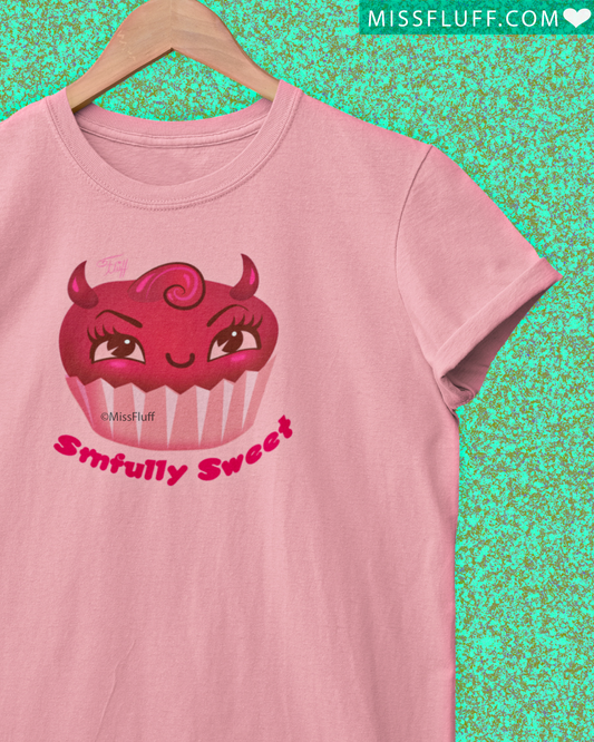 Sinfully Sweet Naughty Cupcake • Women's Relaxed Fit T-Shirt