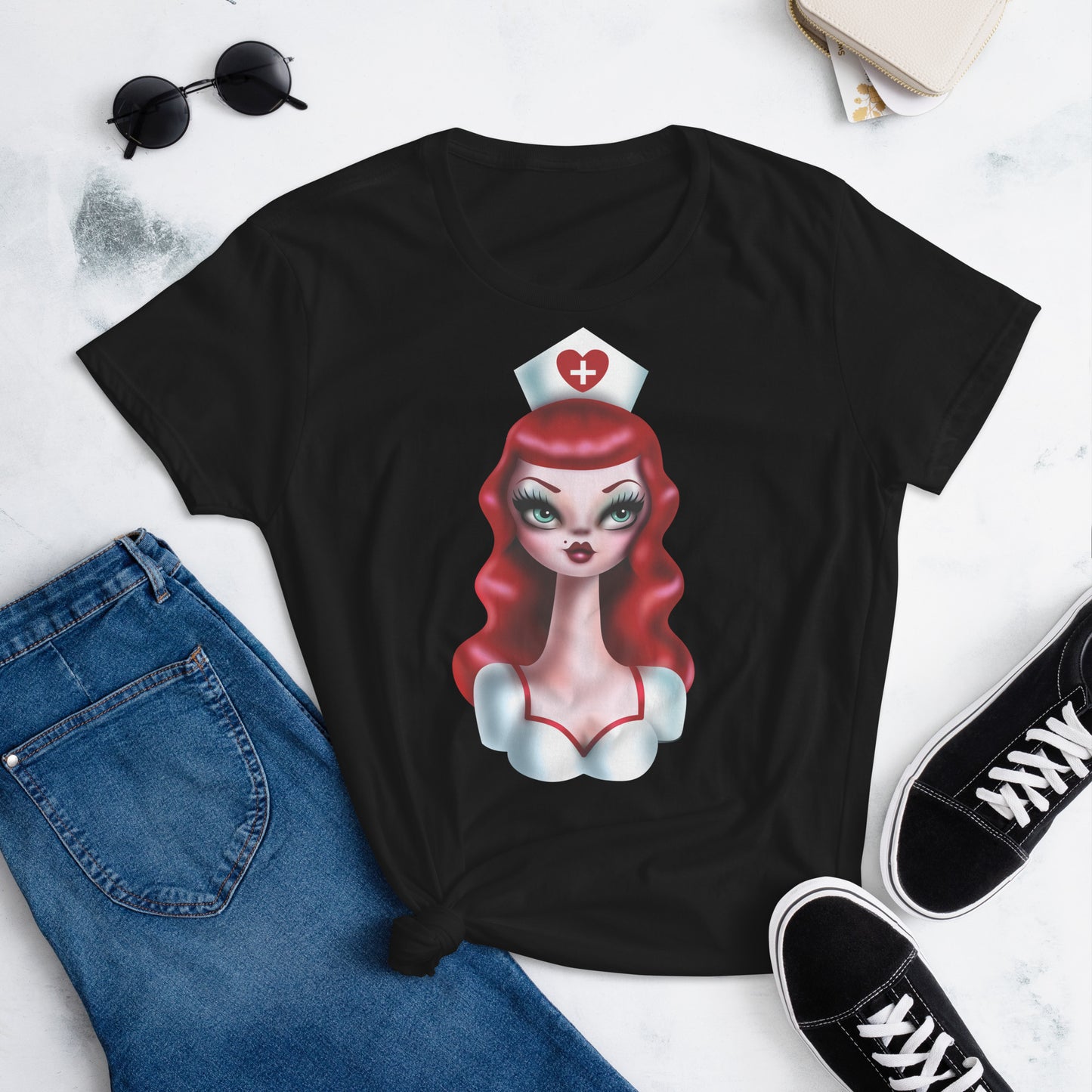 Nurse Red • Women's Relaxed Fit T-Shirt