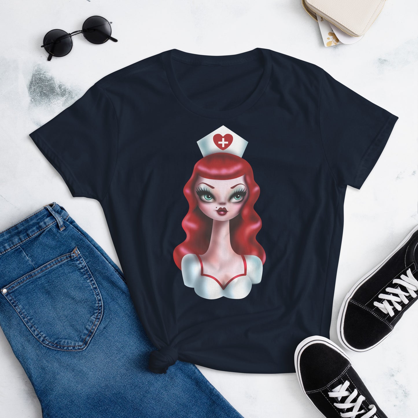 Nurse Red • Women's Relaxed Fit T-Shirt