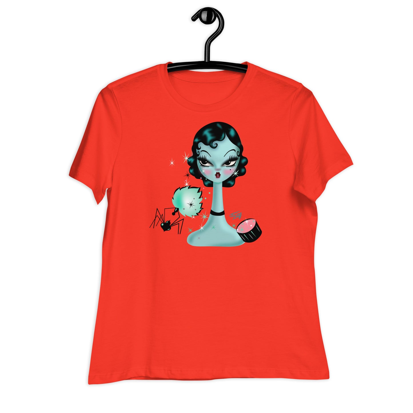 Noir Boudoir Girl • Women's Relaxed T-Shirt