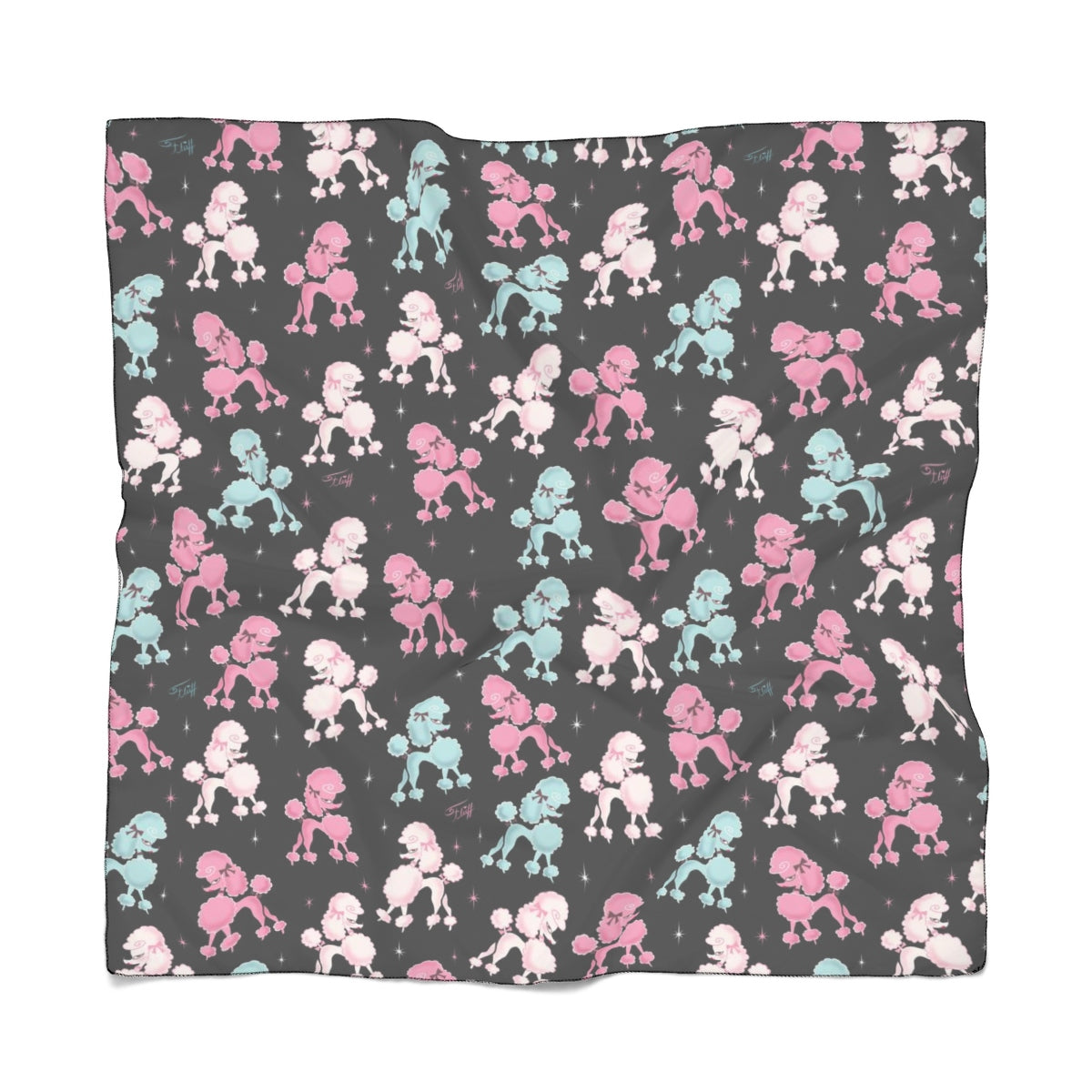 Poodle-rama • Chiffon Scarf