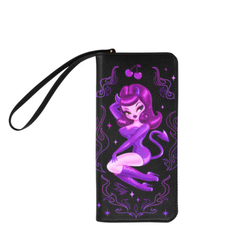 Purple She Devil • Clutch Wallet
