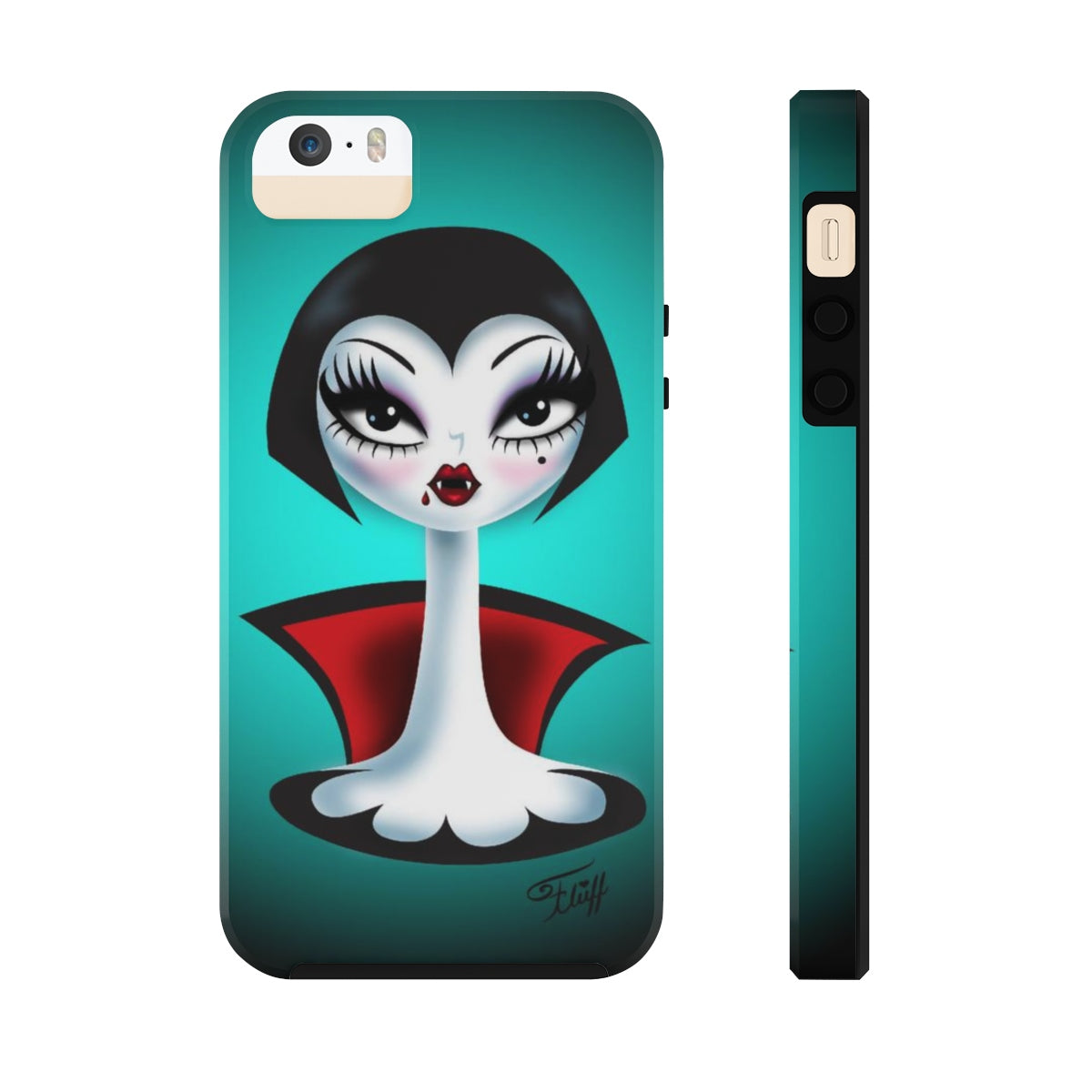 Draculina Vampire Doll -Spooky Dolls • Phone Case