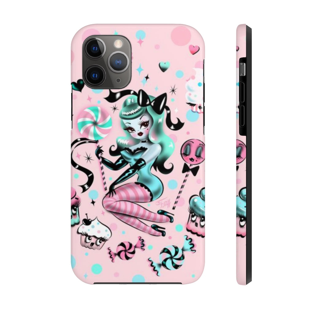 Mint Sugar Pinup Doll • Phone Case