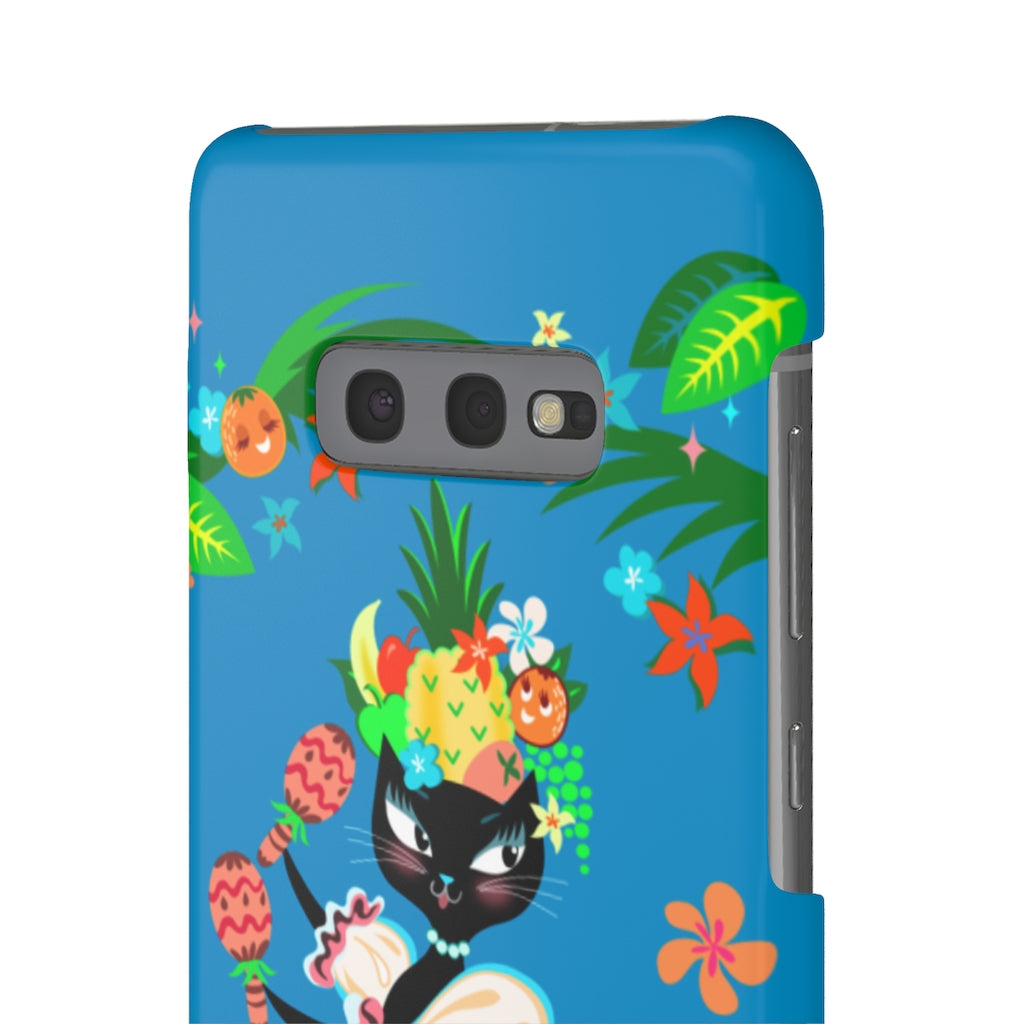 Kitten Miranda Blue • Samsung Galaxy Phone Case