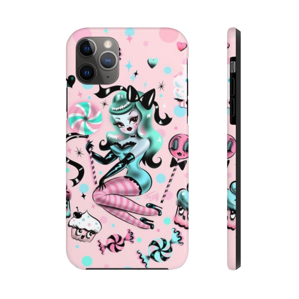 Mint Sugar Pinup Doll • Phone Case