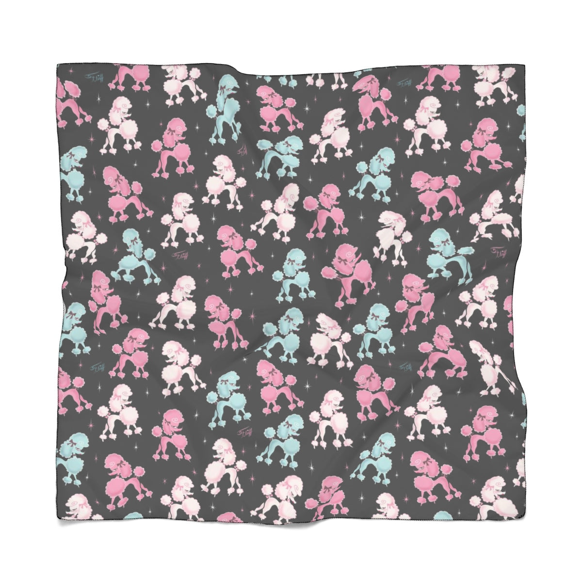 Poodle-rama • Chiffon Scarf
