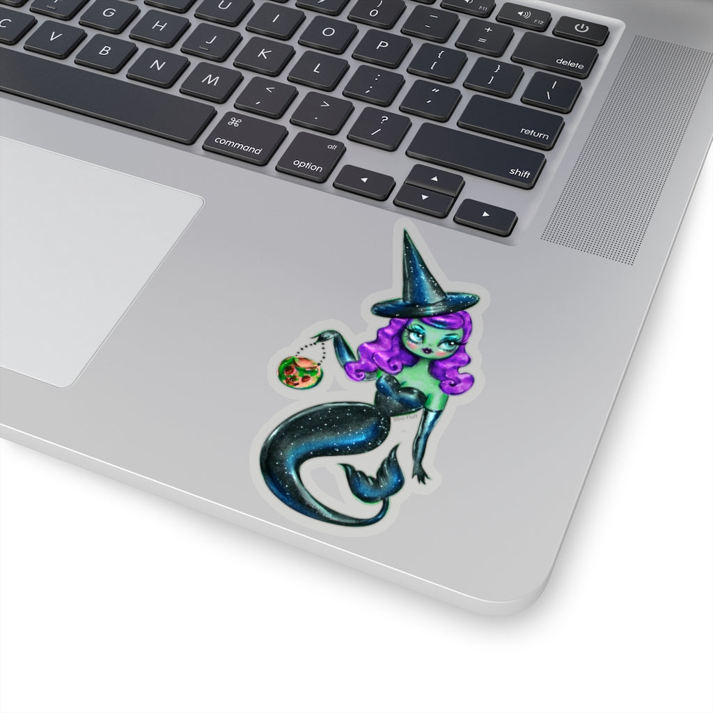 Mermaid Witch • Kiss-Cut Sticker