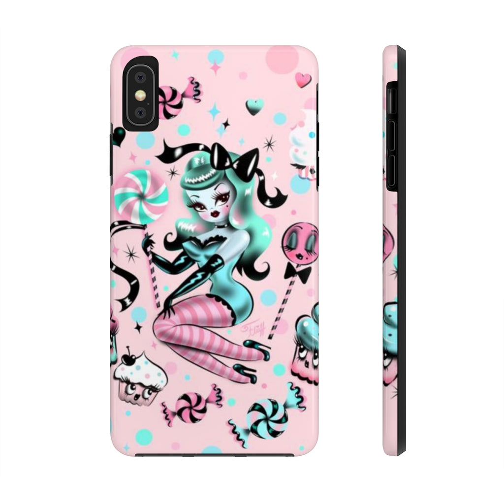 Mint Sugar Pinup Doll • Phone Case