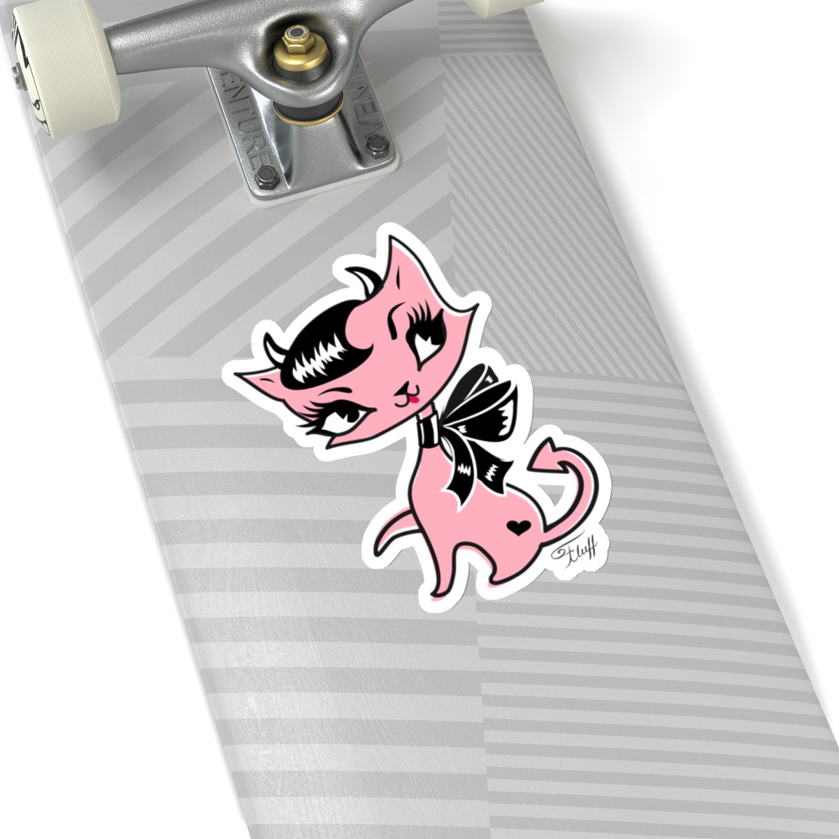 Devil Kitty • Kiss-Cut Sticker