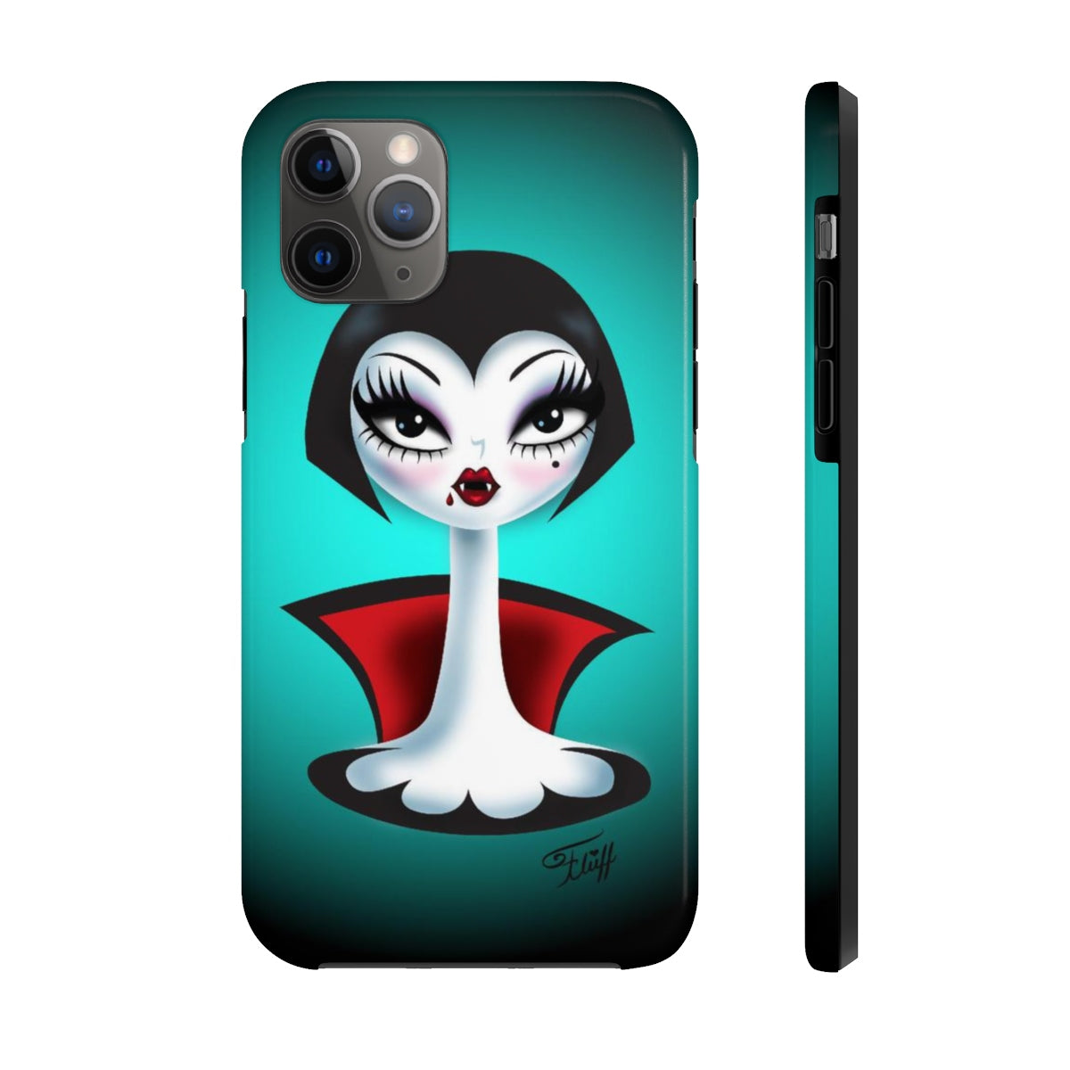 Draculina Vampire Doll -Spooky Dolls • Phone Case