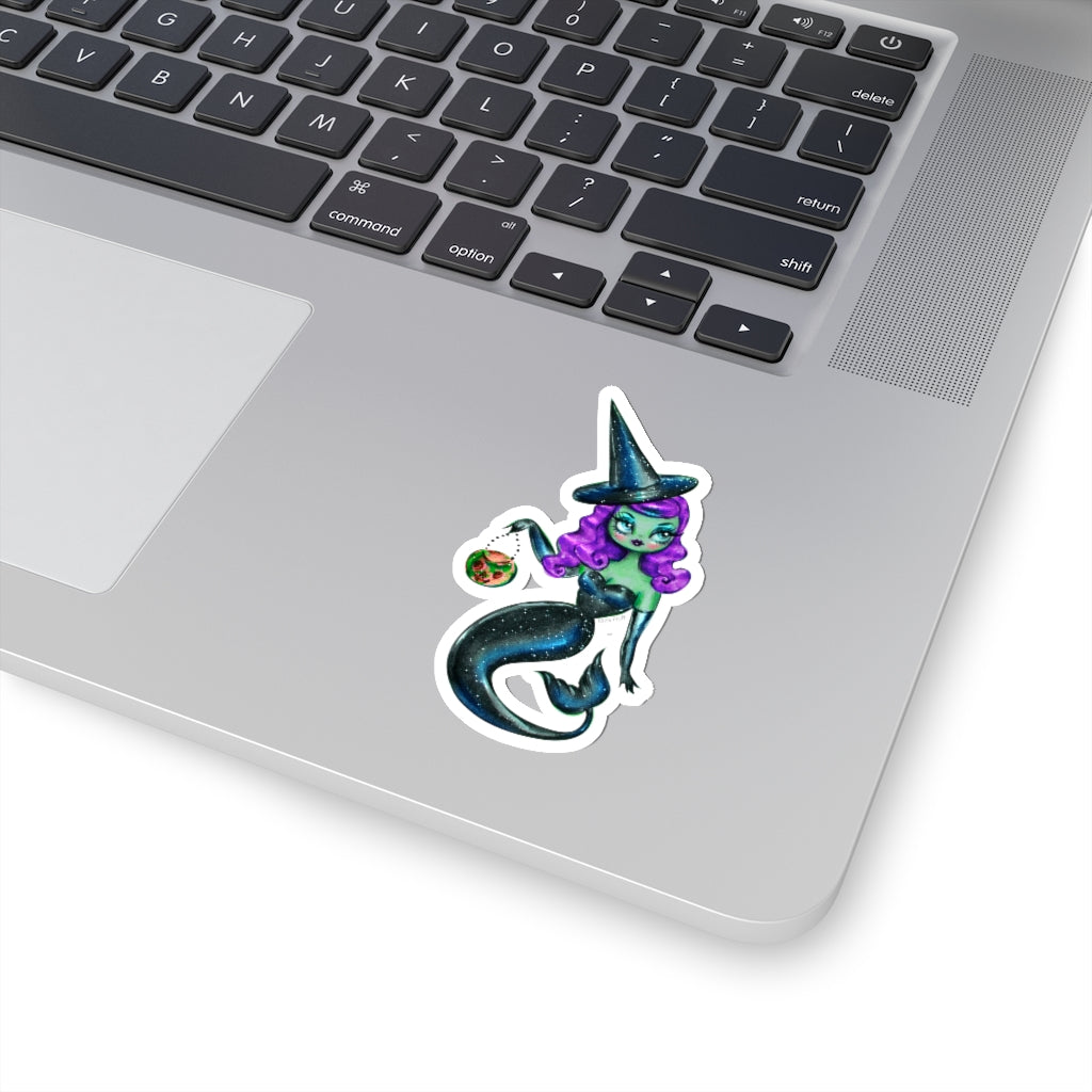 Mermaid Witch • Kiss-Cut Sticker