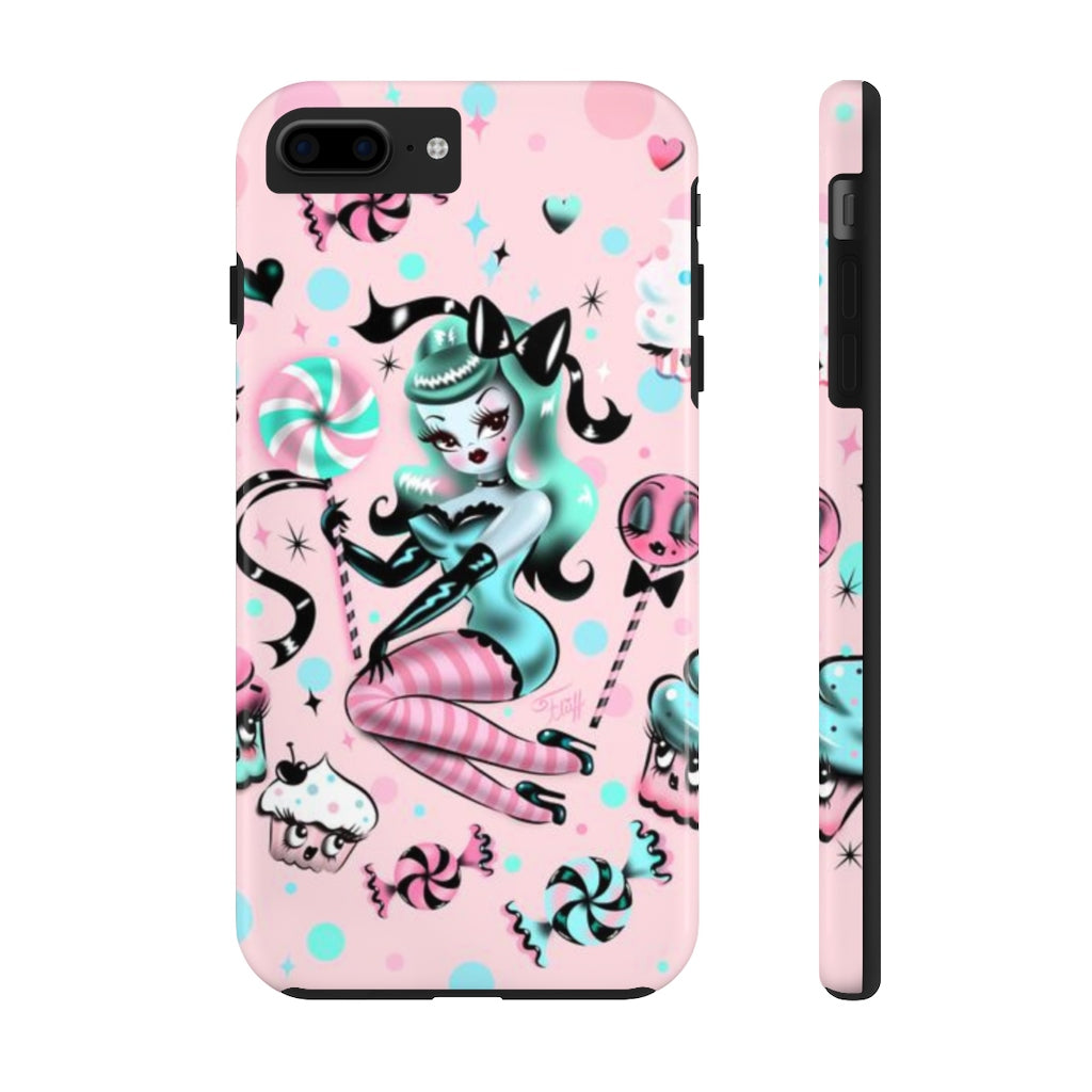 Mint Sugar Pinup Doll • Phone Case
