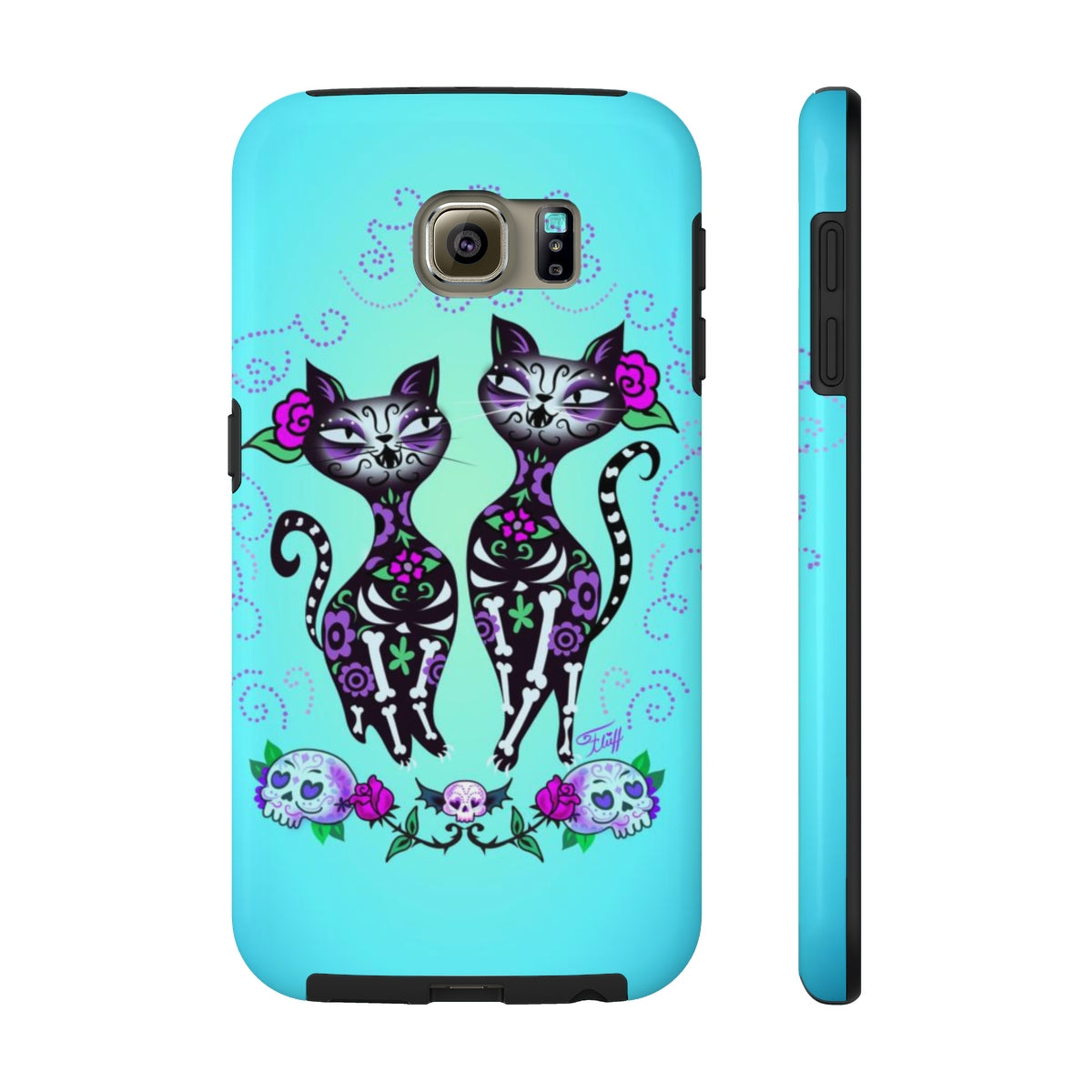 Sugar Skull Cats • Phone Case