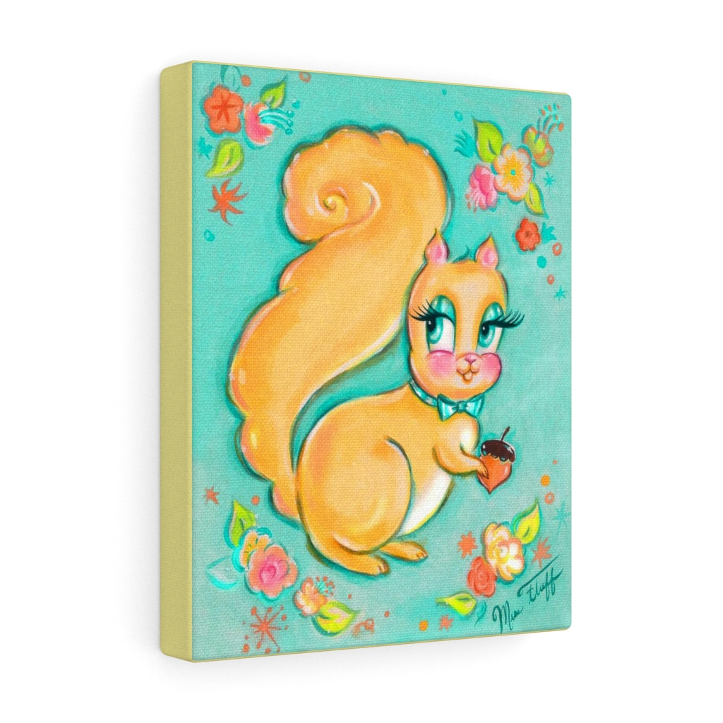 Cute Lemon Squirrel • Canvas Gallery Wrap