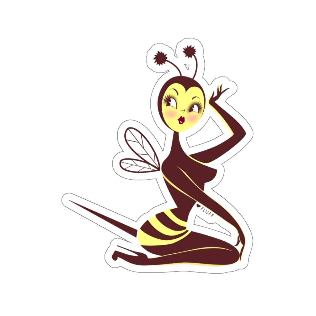 Bee Girl • Kiss-Cut Sticker