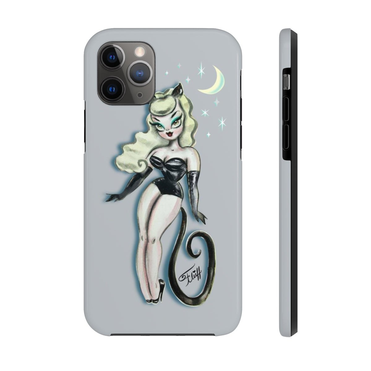 Blonde Cat Girl • Phone Case