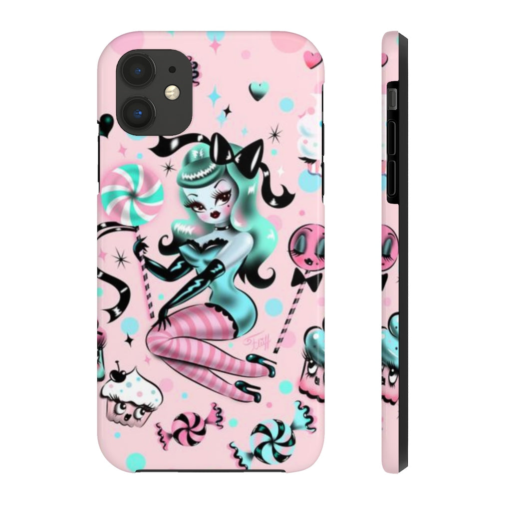 Mint Sugar Pinup Doll • Phone Case