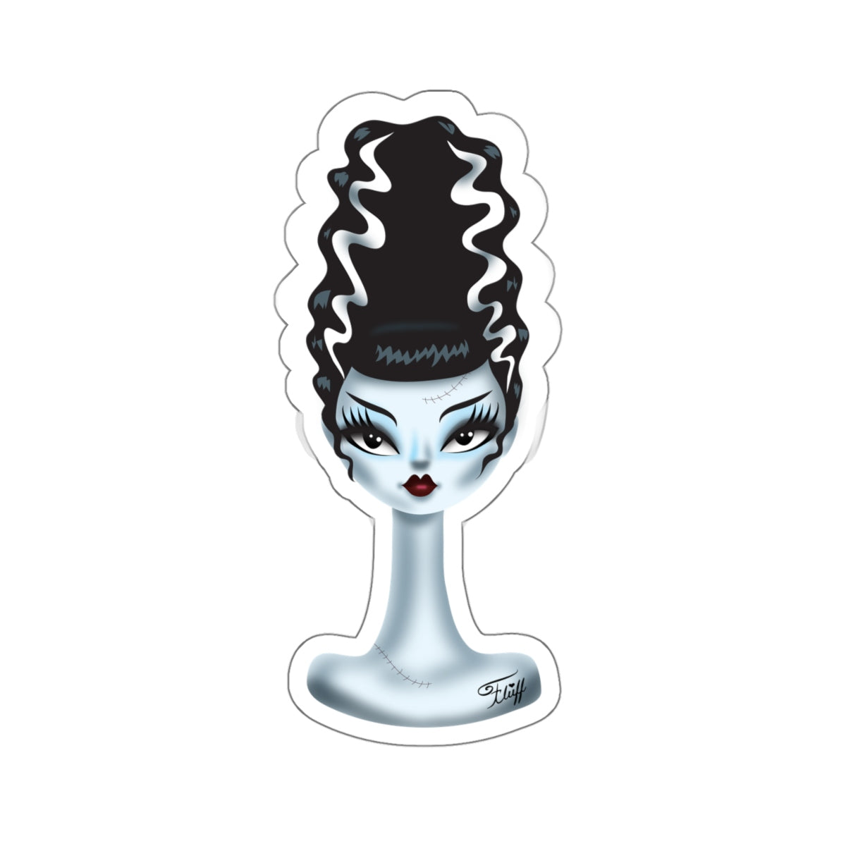 Bride of Frankenstein • Kiss-Cut Sticker