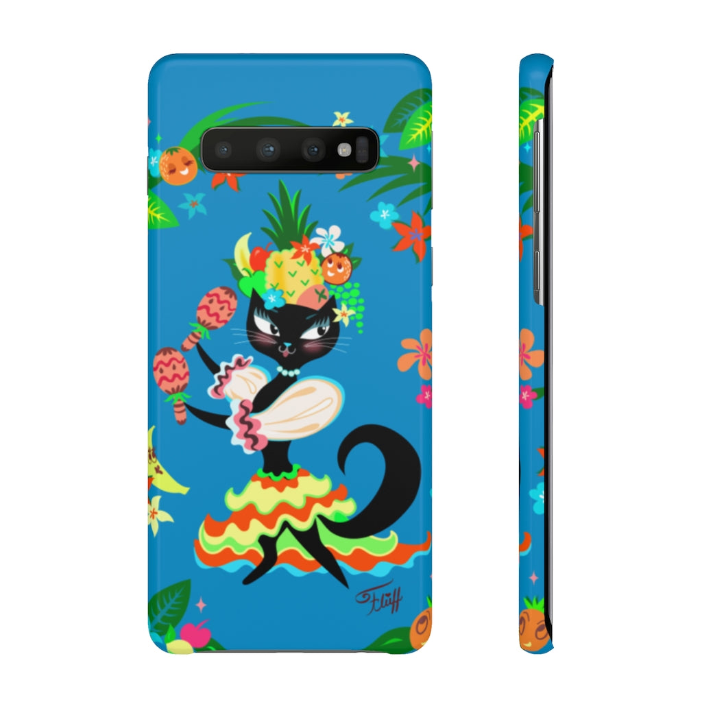 Kitten Miranda Blue • Samsung Galaxy Phone Case