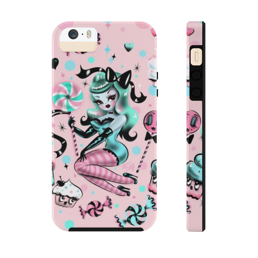 Mint Sugar Pinup Doll • Phone Case